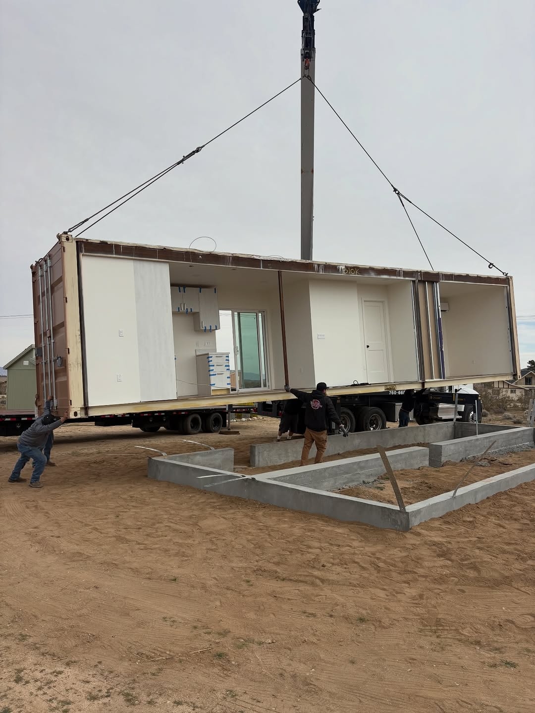 Containerhaus, Detailansicht Containerhaus, Detailansicht, EMC Containerhandel GmbH, Duisburg