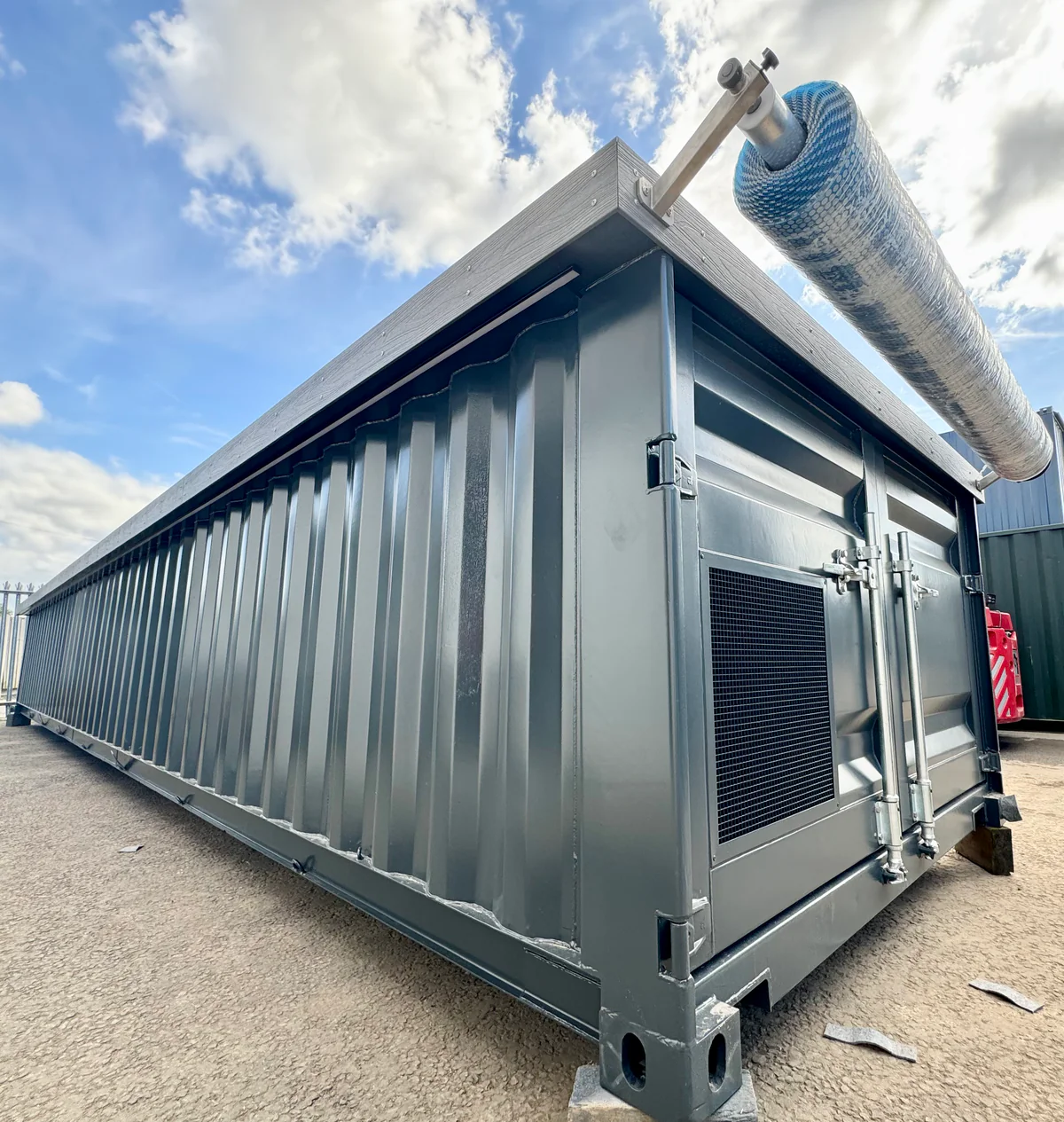 40 Fuß Pool-Container, versetzbar, Ansicht 7 40 Fuß Pool-Container, versetzbar, Ansicht 7, EMC Containerhandel GmbH, Duisburg